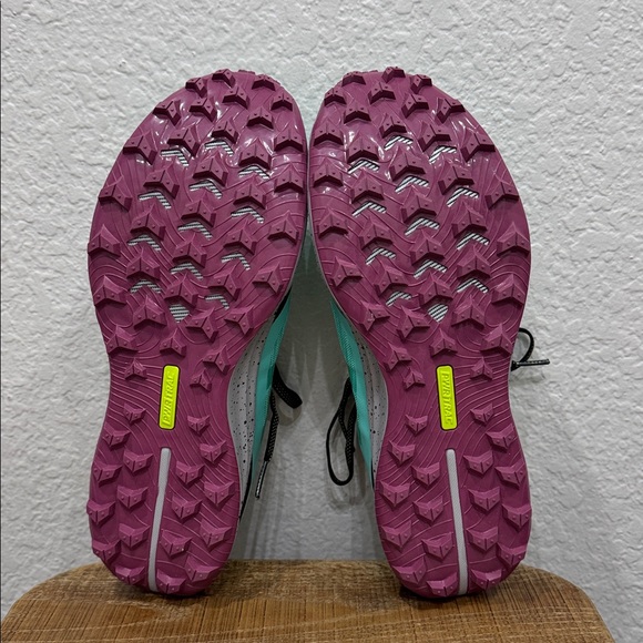 Saucony Peregrine 12 Trail Running Shoes Cool Mint Size 9.5 - Picture 6 of 7